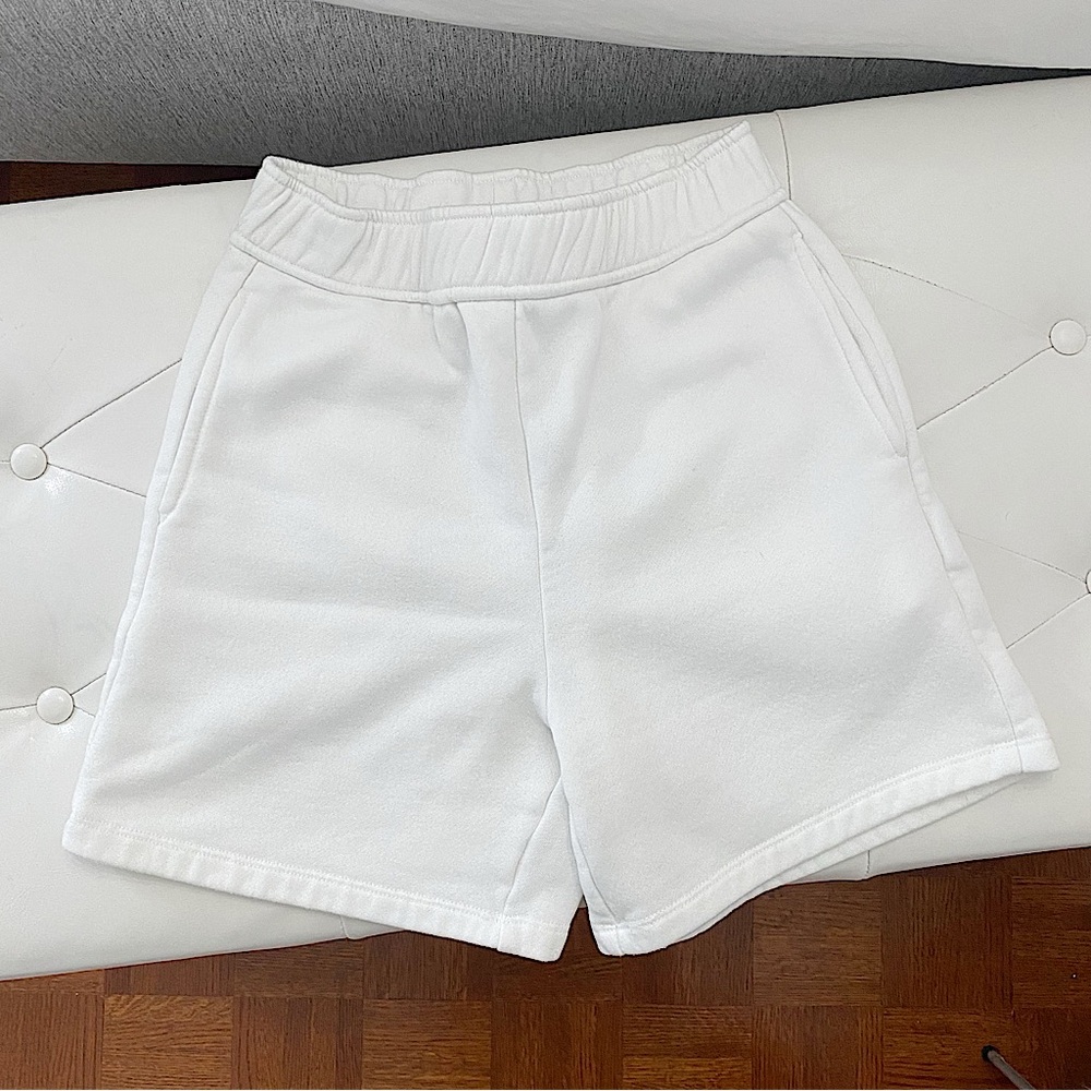 PRINCESS POLLY | White cotton shorts with pockets